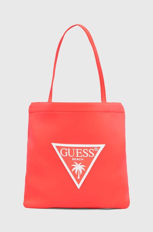 Guess geanta de plaja incape in A4 roz E2GZ06.KCG70