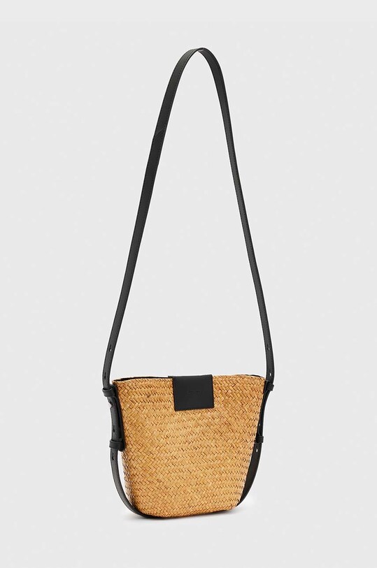 Accesorii AllSaints poseta EBRO STRAW CROSSBODY WB581Y galben