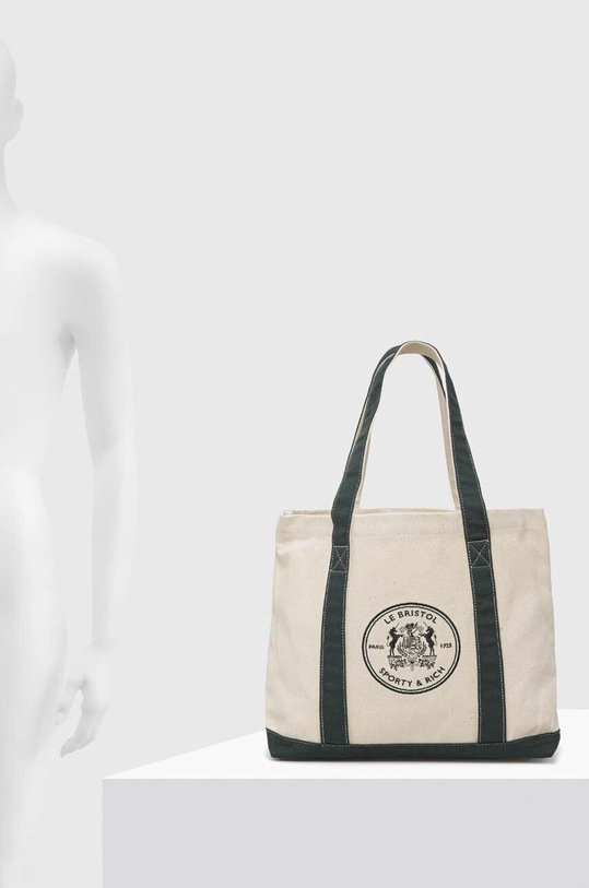 Sporty & Rich handbag x Le Bristol Paris Bristol Crest Tote bag ACAW2326NT