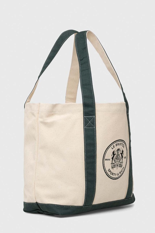 Sporty & Rich handbag x Le Bristol Paris Bristol Crest Tote bag ACAW2326NT beige SS24