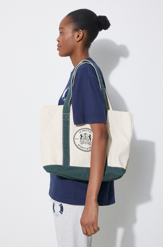 Sporty & Rich handbag x Le Bristol Paris Bristol Crest Tote bag ACAW2326NT