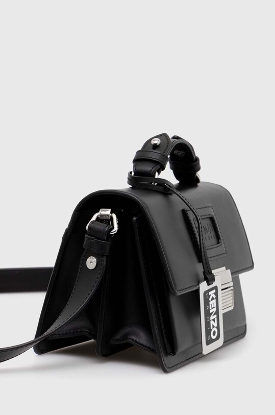 Δερμάτινη τσάντα Kenzo Small Crossbody Bag FD62SA126L02.99 μαύρο SS24
