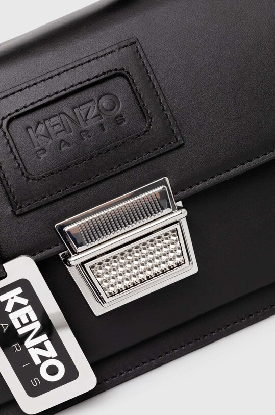 Δερμάτινη τσάντα Kenzo Small Crossbody Bag μαύρο FD62SA126L02.99