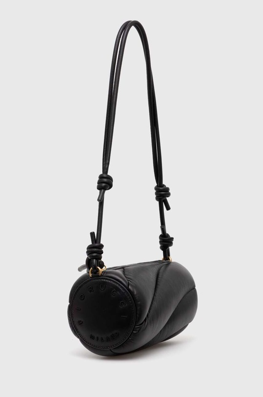 Шкіряна сумочка Fiorucci Black Leather Mella Bag лицьова шкіра чорний U01FPABA001LE04BK01