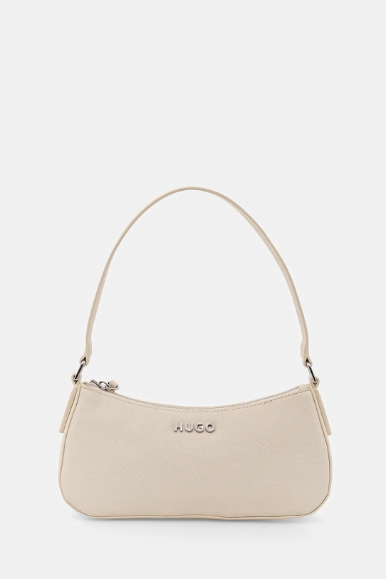 HUGO torebka nie mieści A4 beżowy 50516666