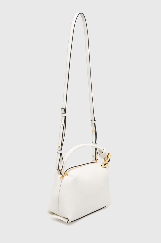 JW Anderson leather handbag Small Corner Bag HB0603.LA0307.002 white SS24