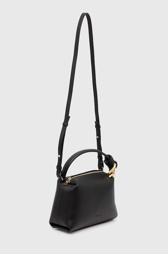 JW Anderson torebka skórzana Small Corner Bag HB0603.LA0307.999 czarny SS24