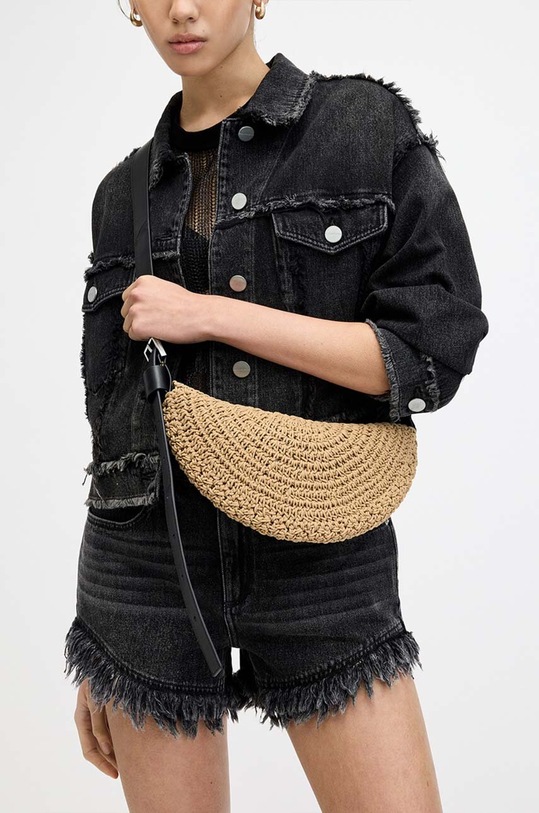AllSaints torebka HALF MOON KNOT XBODY W155XA