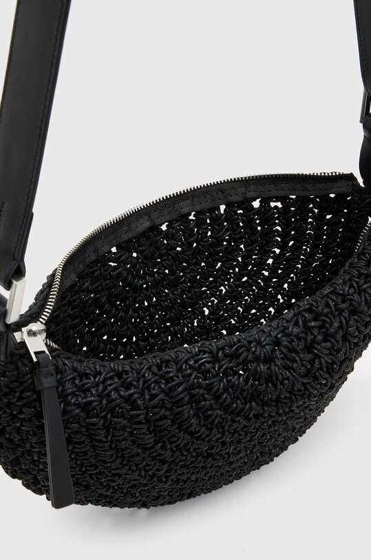 Сумочка AllSaints HALF MOON KNOT XBODY чорний W155XA