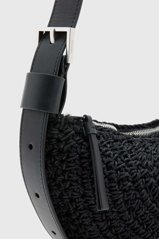 Сумочка AllSaints HALF MOON KNOT XBODY W155XA чорний