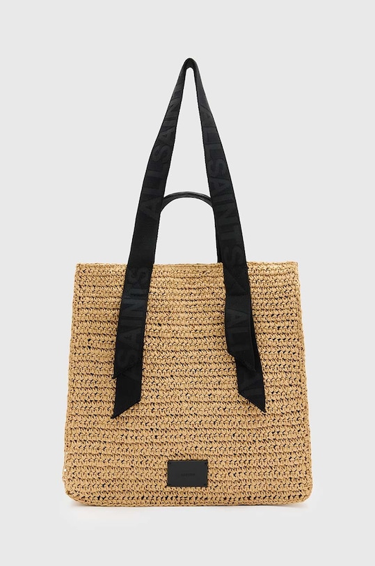 Torba AllSaints LULLAH N/S TOTE odgovara formatu A4 bež W081XA