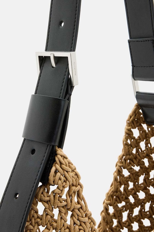 Akcesoria AllSaints torebka SABINE SHOULDER BAG W080XA beżowy
