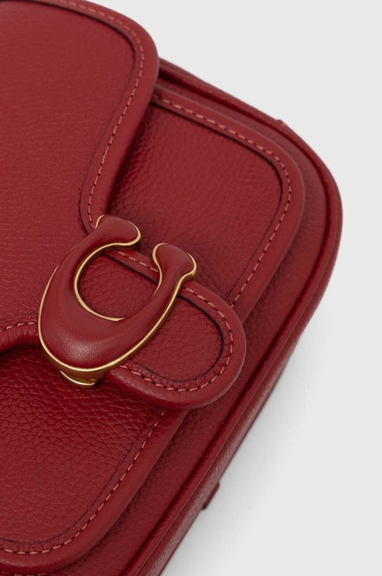 Coach torebka skórzana TABBY MESSENGER 19 czerwony CJ846.S