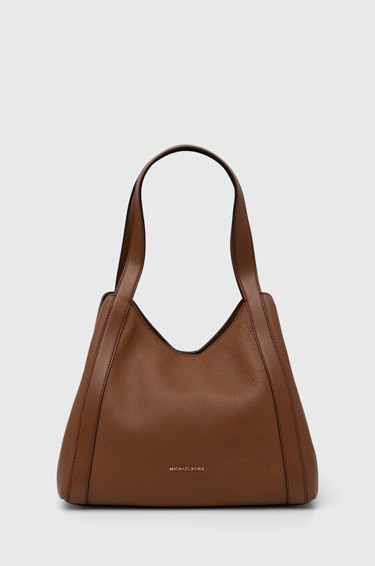 Кожаная сумочка MICHAEL Michael Kors кожа коричневый 30S3G8DE3L
