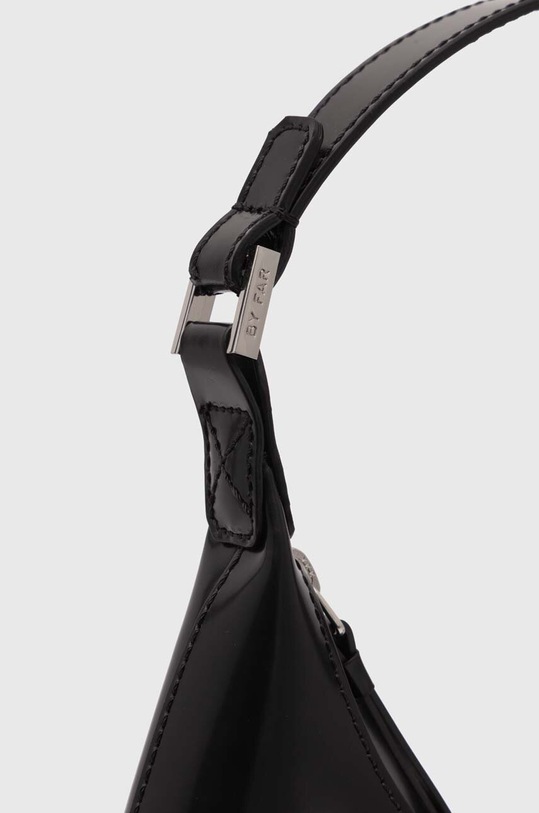 Akcesoria By Far torebka skórzana 20PFBASBLWSMA czarny