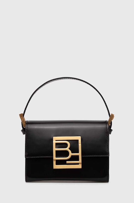 Δερμάτινη τσάντα By Far λείο δέρμα μαύρο 21FWFRNOBLWSMA