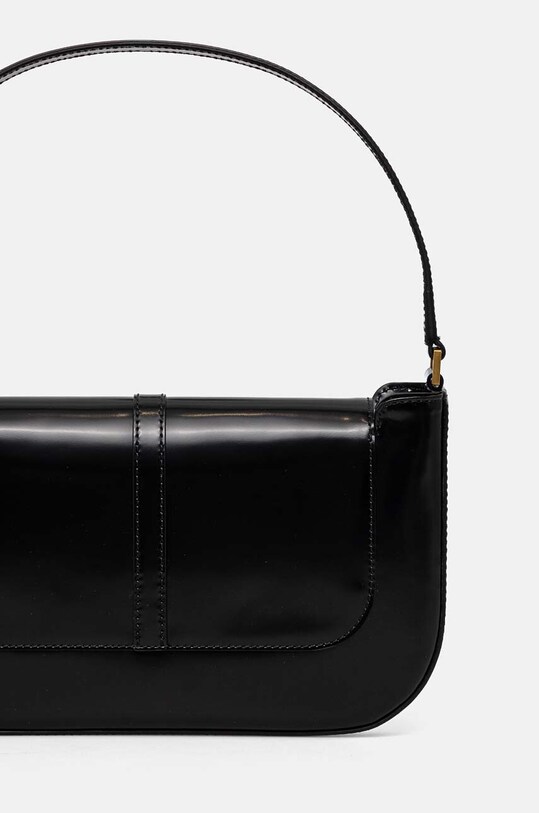 Akcesoria By Far torebka skórzana 19PFMDASBLWMED czarny