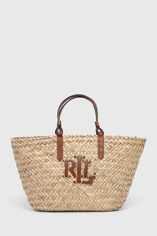 Lauren Ralph Lauren kosár sima bézs 431934792