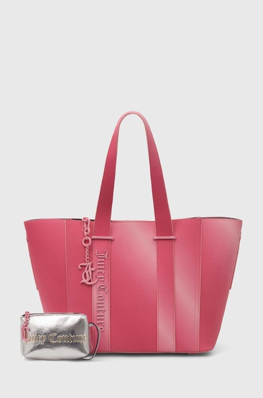 Juicy Couture torebka mieści A4 różowy BEJJM2534WVP