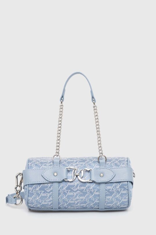 Juicy Couture torebka nie mieści A4 niebieski BEJQN5491WZC