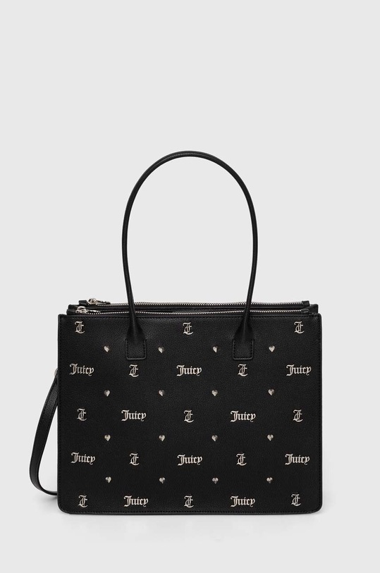 Juicy Couture kézitáska szintetikus bőr fekete BEJQO5517WVP
