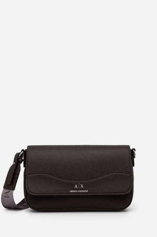 Armani Exchange torebka nie mieści A4 brązowy 942912.CC783