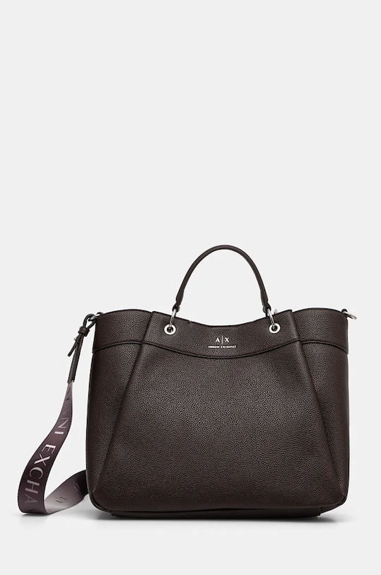 Kabelka Armani Exchange nevejde se A4 hnědá 942910.CC783