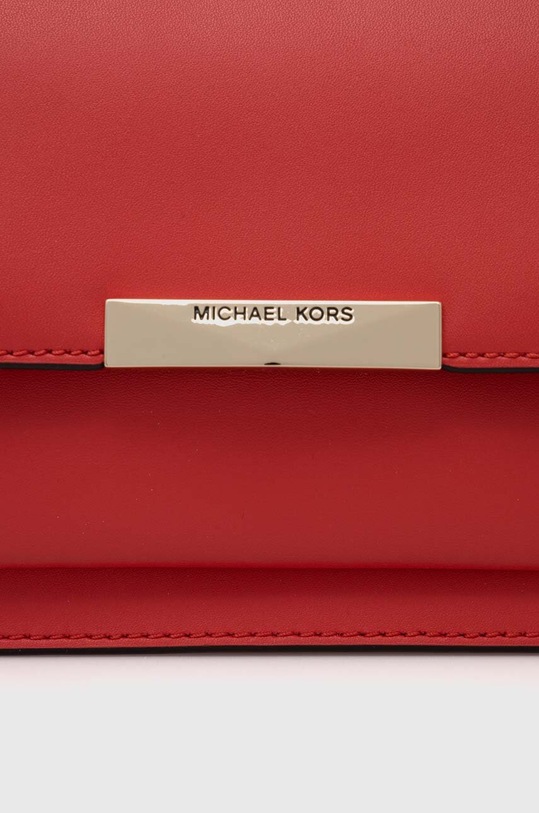 Akcesoria MICHAEL Michael Kors torebka skórzana 32T0LJ4C0L czerwony