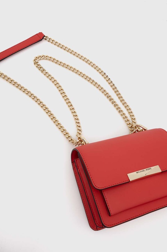 MICHAEL Michael Kors torebka skórzana 32T0LJ4C0L czerwony