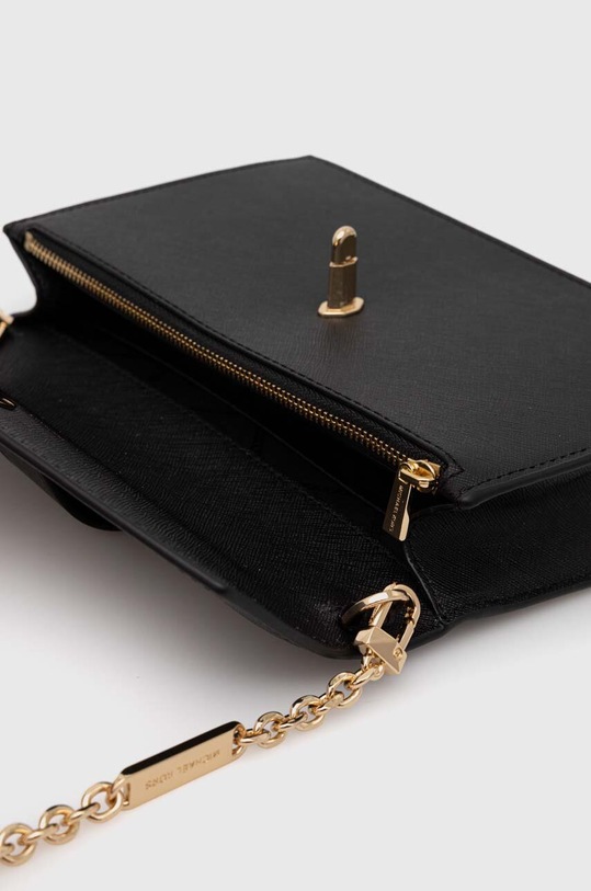 Kožená kabelka MICHAEL Michael Kors 32S0G00C6L čierna
