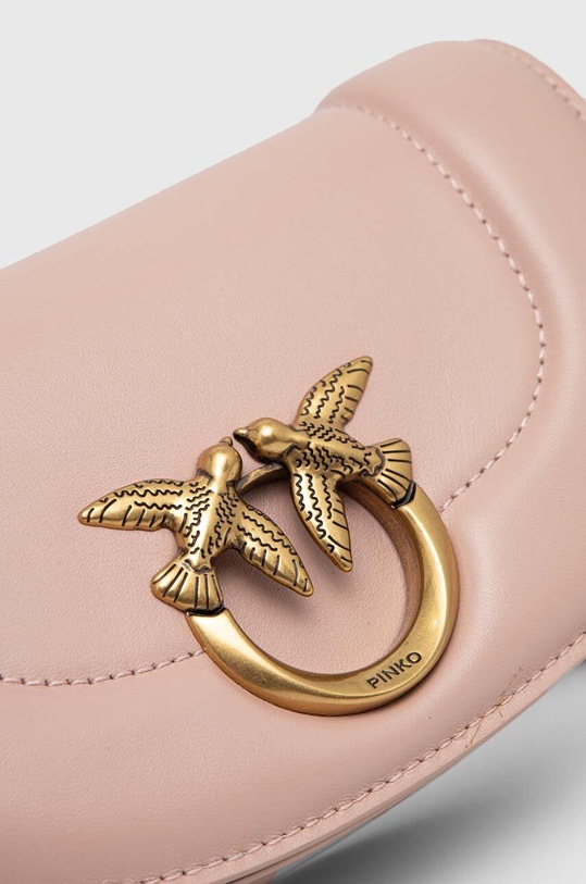 Pinko torebka skórzana 101971.A0QO różowy