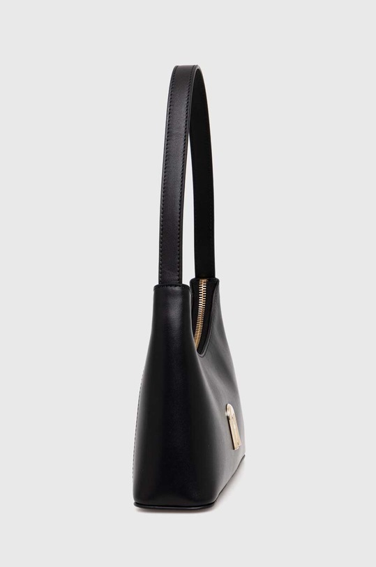 Δερμάτινη τσάντα Furla WB00863.AX07333.06000 μαύρο SS24