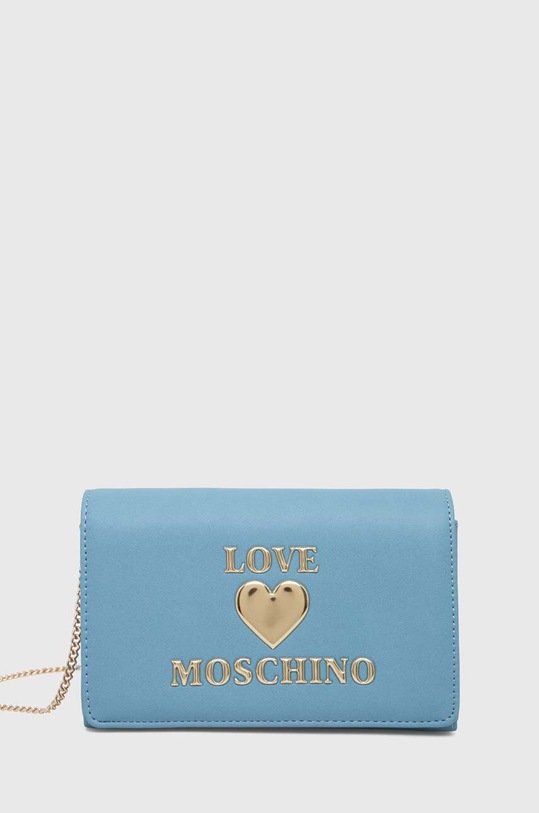 Love Moschino torebka nie mieści A4 niebieski JC4083PP1CLF0