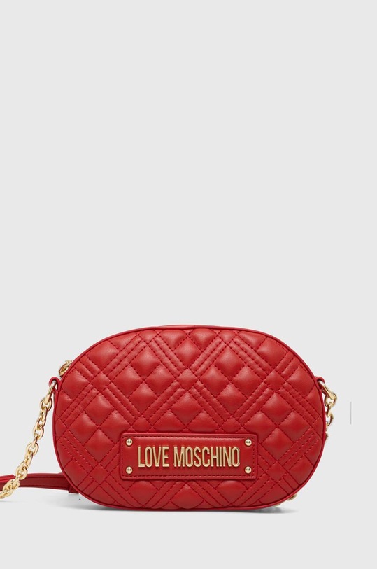 Love Moschino torebka aplikacja czerwony JC4207PP0CKA0