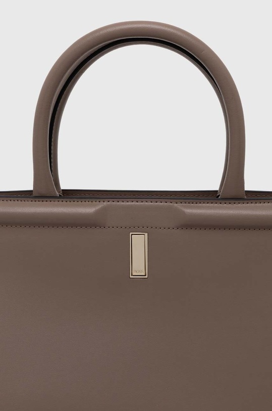 BOSS poseta de piele maro 50513237