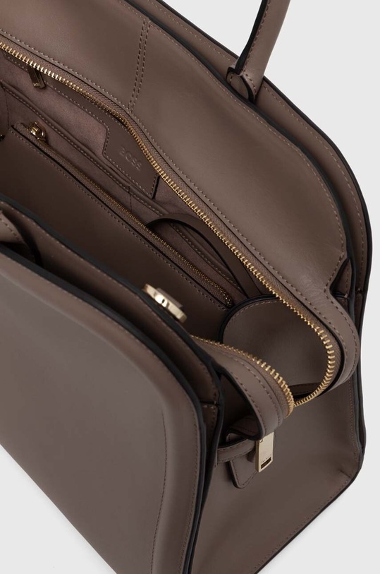 BOSS poseta de piele 50513237 maro