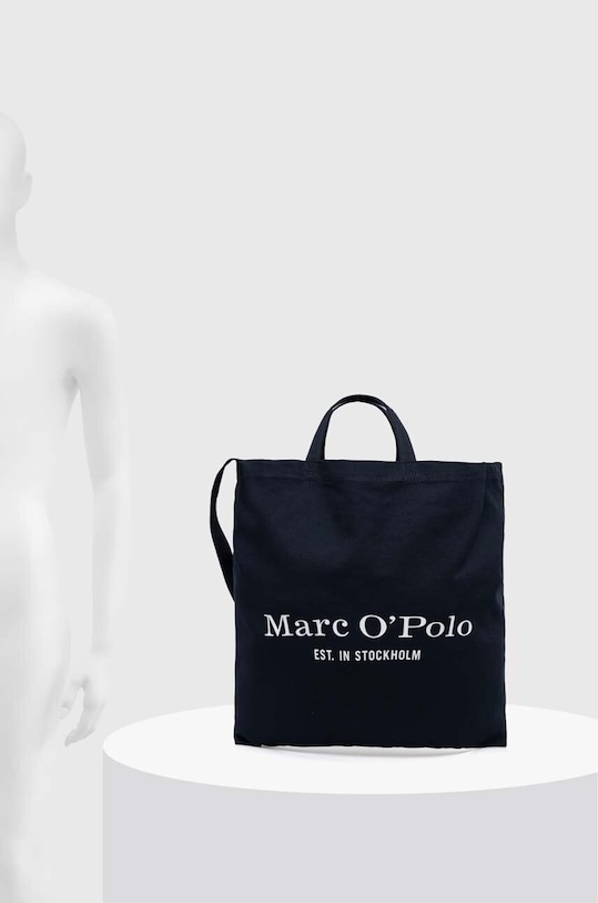 Хлопковая сумка Marc O'Polo B0118680301800 тёмно-синий