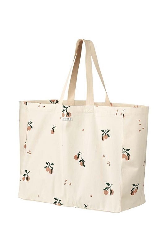 Liewood torba bawełniana Maxi Totebag mieści A4 pomarańczowy LW14739