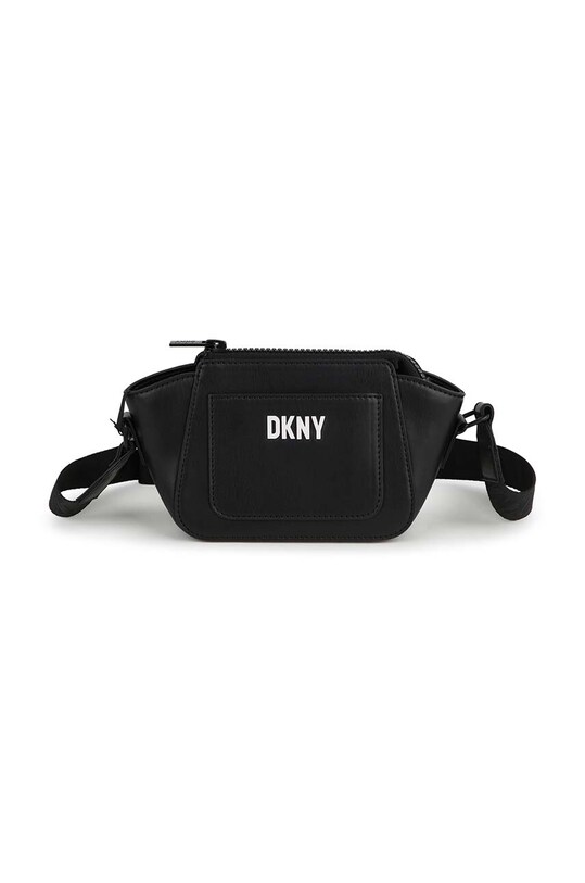 Dkny torebka dziecięca aplikacja czarny D60154.