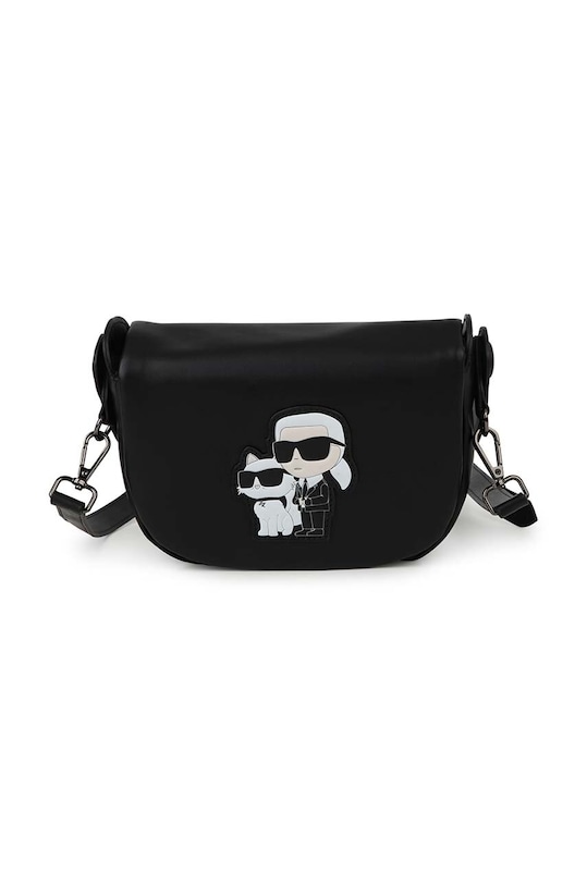 Detská kabelka Karl Lagerfeld imitácia kože čierna Z30149.