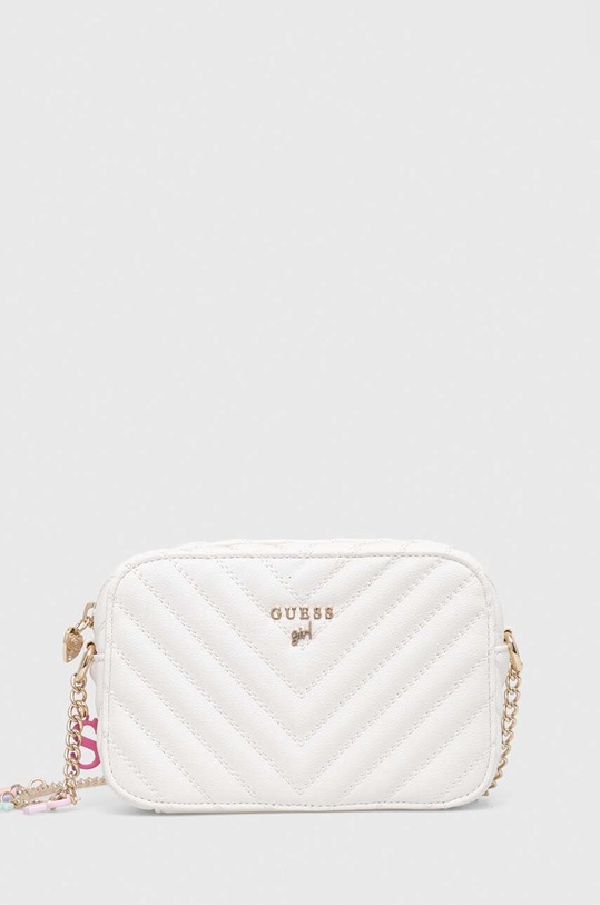 Guess torebka Girl imitacja skóry licowej biały J4GZ23.WFZL0.PPYH