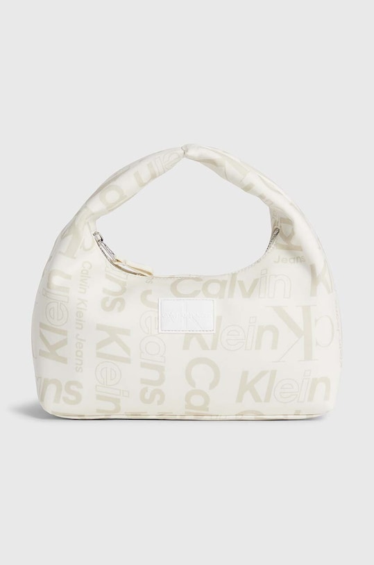 Detská kabelka Calvin Klein Jeans vzorovaný béžová IU0IU00603.PPYH