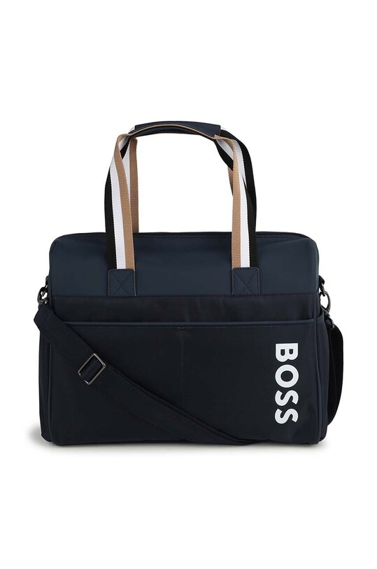 BIMBA BOSS borsa da passeggino con fasciatoio J50939. blu navy