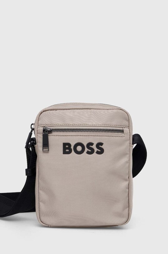 Сумка BOSS аплікація бежевий 50511961