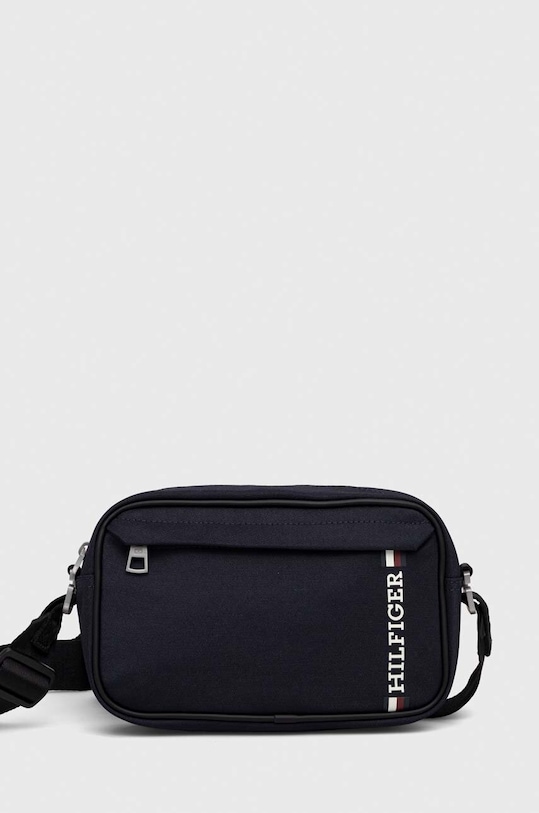 Tommy Hilfiger saszetka nie mieści A4 granatowy AM0AM11787