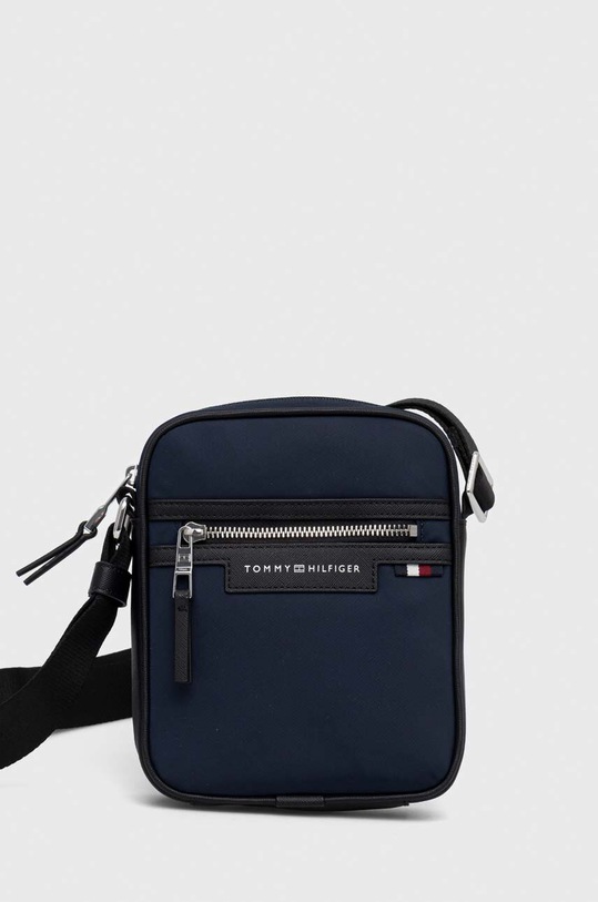 Tommy Hilfiger saszetka nie mieści A4 granatowy AM0AM11830