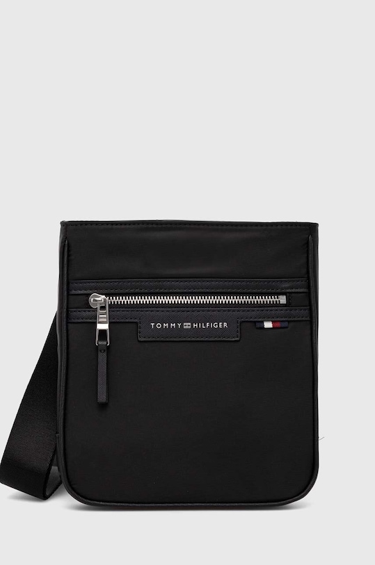 Tommy Hilfiger saszetka nie mieści A4 czarny AM0AM11831