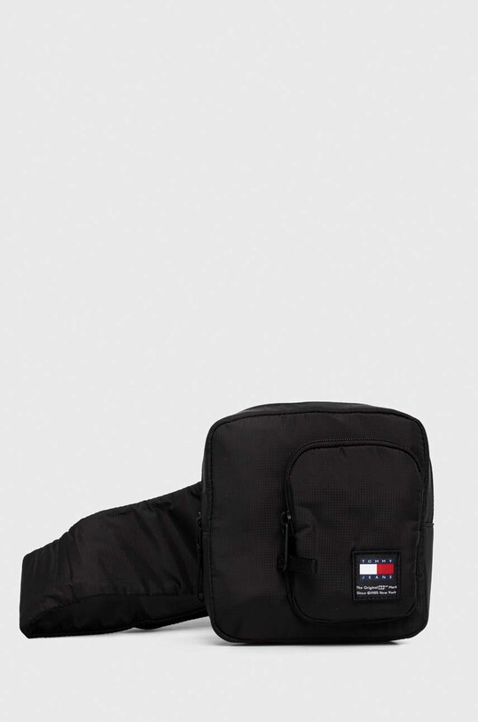 Tommy Jeans borsetă uni negru AM0AM11948
