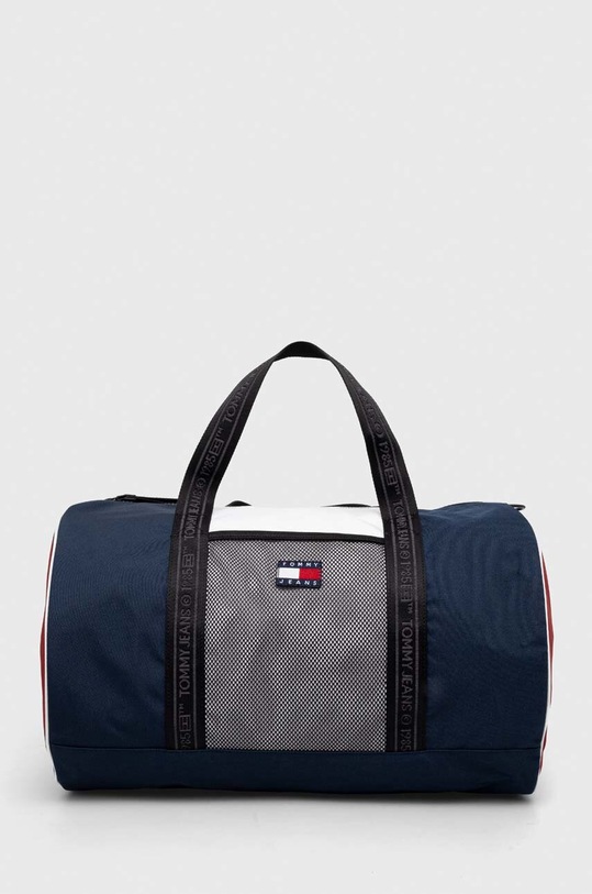 Τσάντα Tommy Jeans υφασμάτινο σκούρο μπλε AM0AM11950