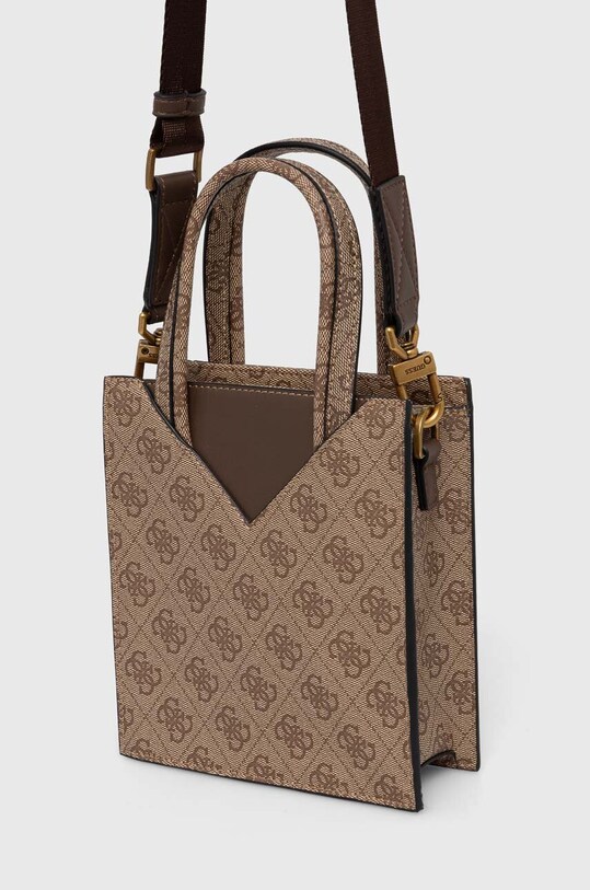Guess saszetka VEZZOLA beżowy HMEVZL.P4150